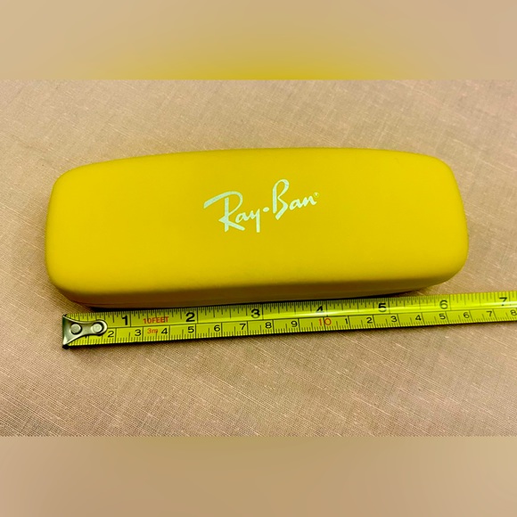 Ray-Ban sunglasses/ glasses hard case | yellow mustard color - Picture 12 of 12